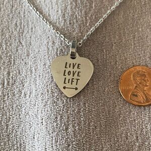 Stainless Steel Heart Pendant Necklace